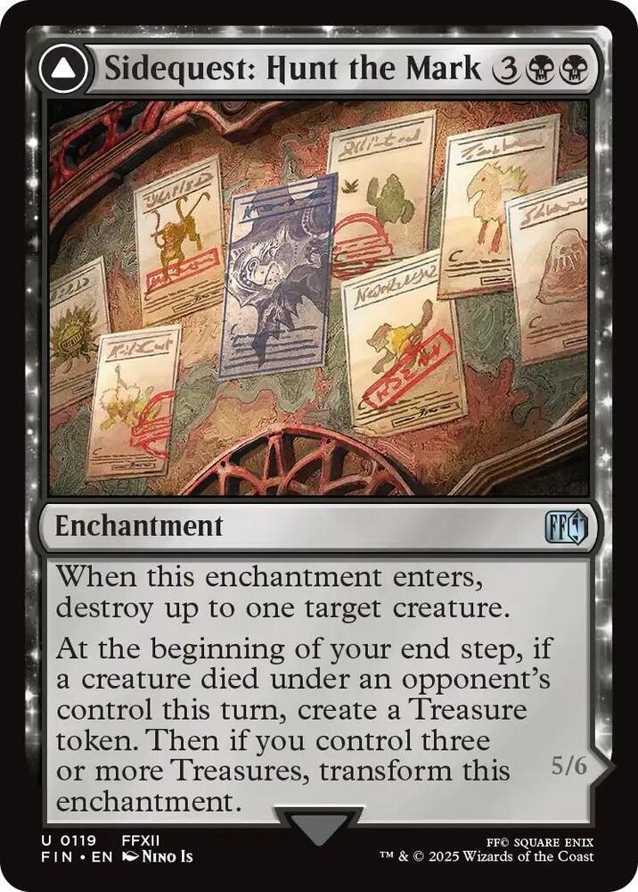 Sidequest: Hunt the Mark // Yiazmat, Ultimate Mark Sidequest: Hunt the Mark // Yiazmat, Ultimate Mark